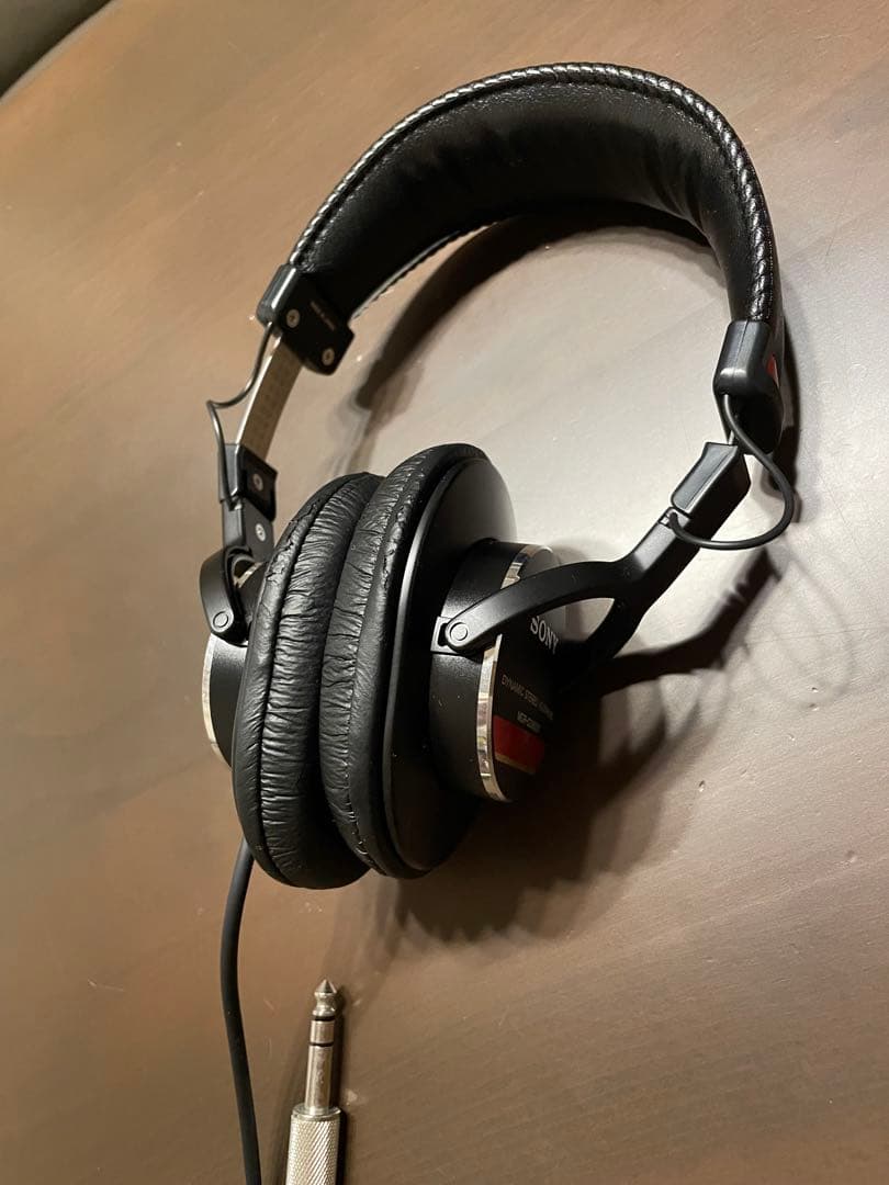 Sony 有線ヘッドホン 赤帯