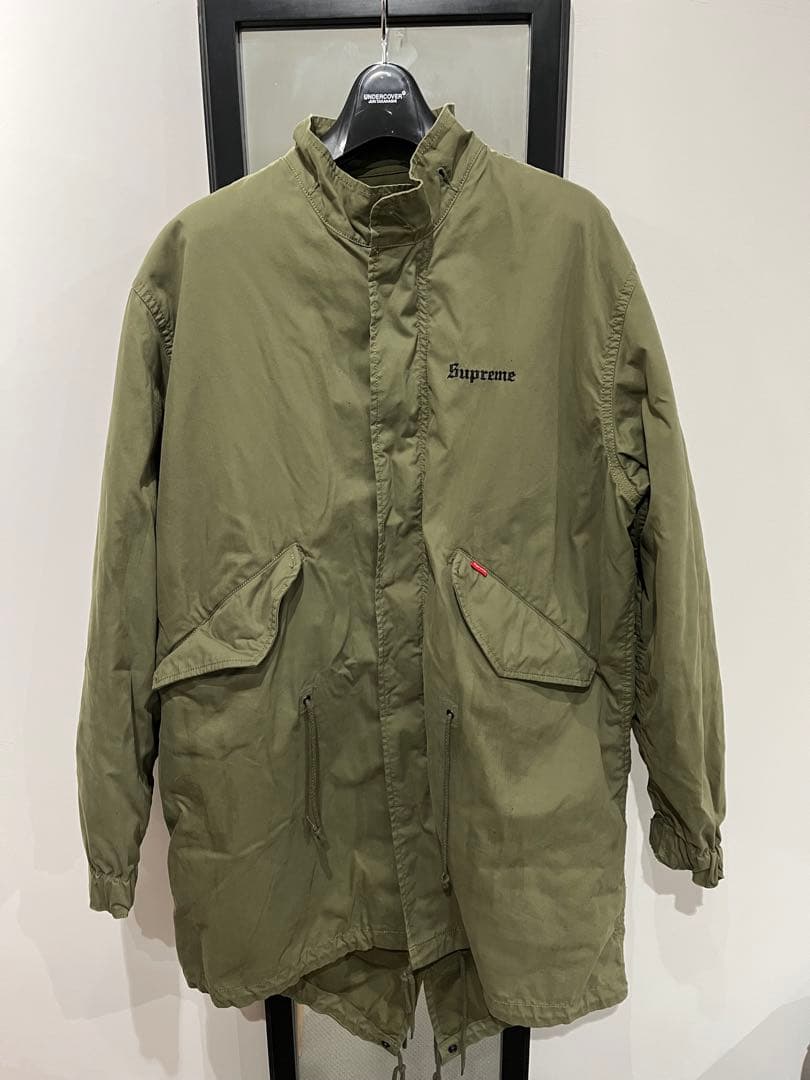 17AW Supreme × AKIRA Fishtail Parka フード欠