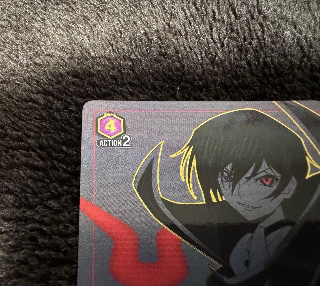 ユニオンアリーナ　コードギアス　SRルルーシュ　パラレルレアカード