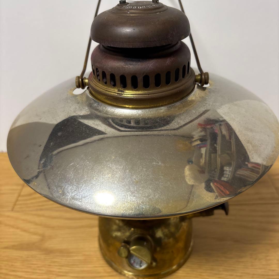 ランタン　GENIOL HK150 150CP 真鍮製　リフレクターセット