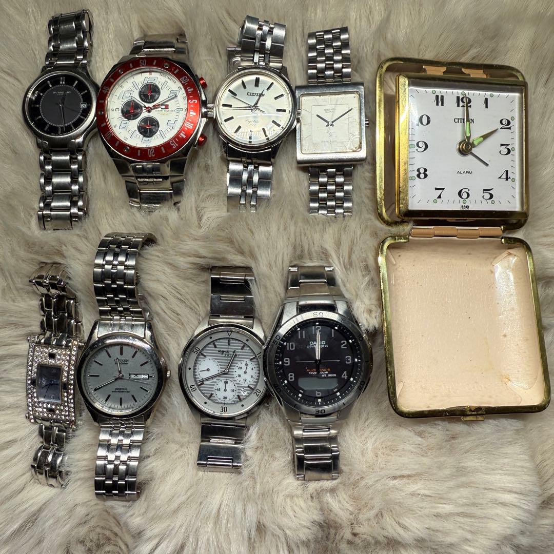 腕時計 まとめ売り CASIO CITIZEN SEIKOBURBERRYなど