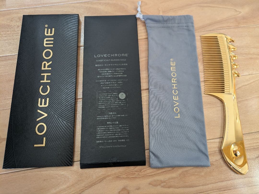 LOVECHROME K24GPスカルプカッサ ゴールド M