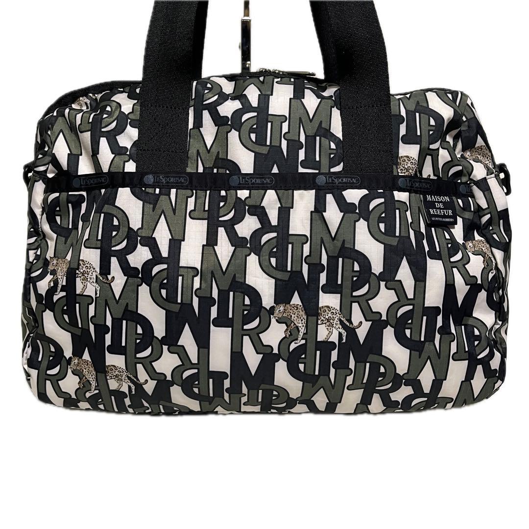 美品 メゾンドリーファー レスポートサック コラボ ボストンバッグ B04