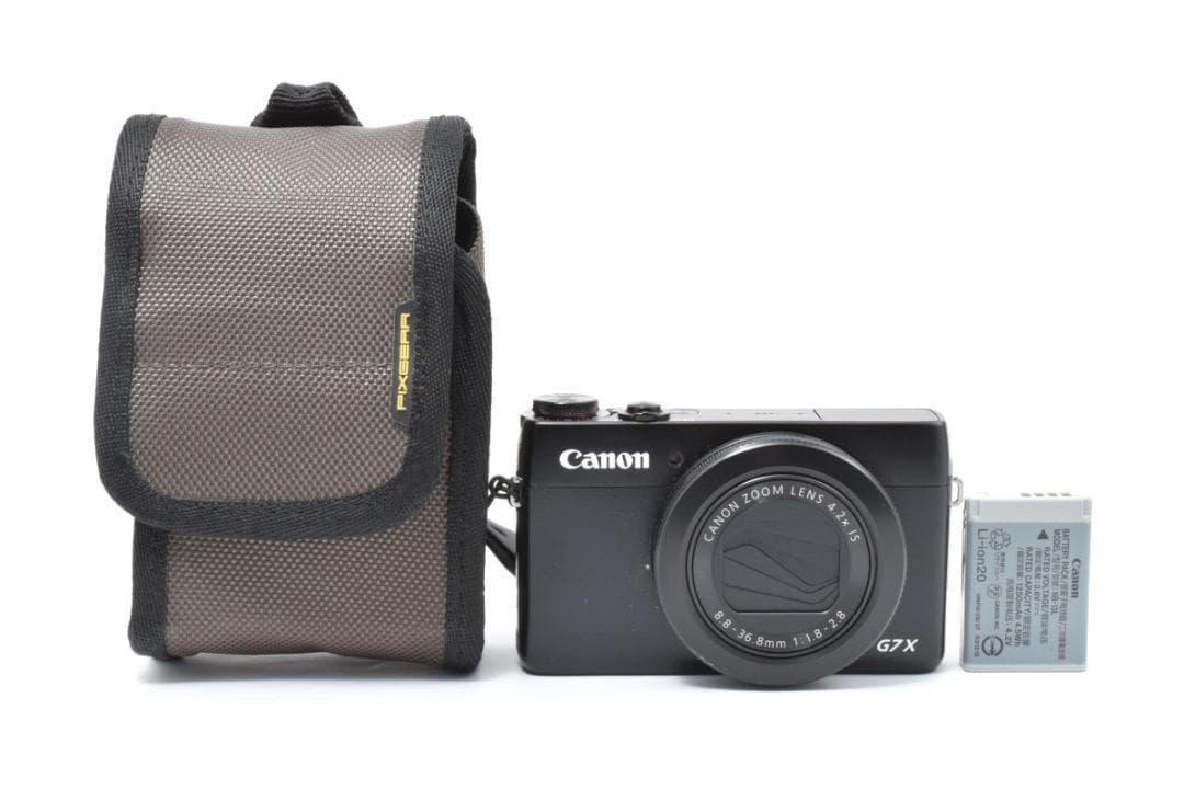 美品 Canon PowerShot G7 X ブラック デジタルカメラ