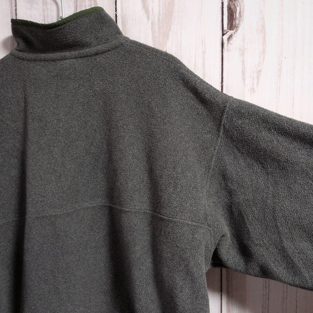 patagonia パタゴニア　ハーフボタンフリース　シンチラ　ワンポイントロゴ