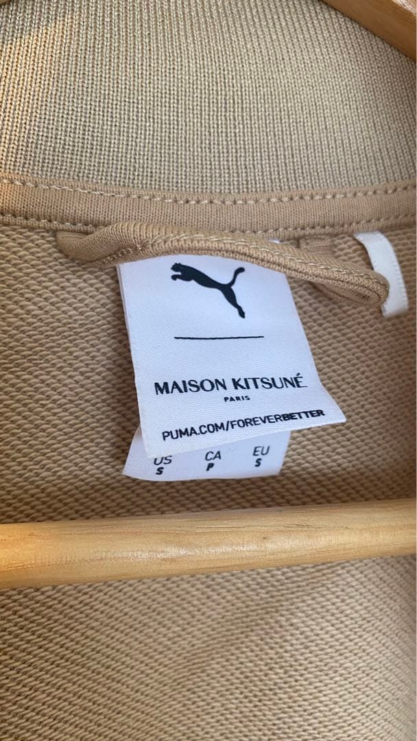 【限定コラボ】Maison Kitsune × PUMA トラックジャケットS