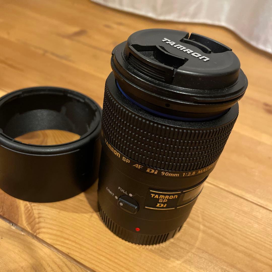 【美品】Tamron 単焦点90mm f2.8 SP Di マクロ　EFマウント