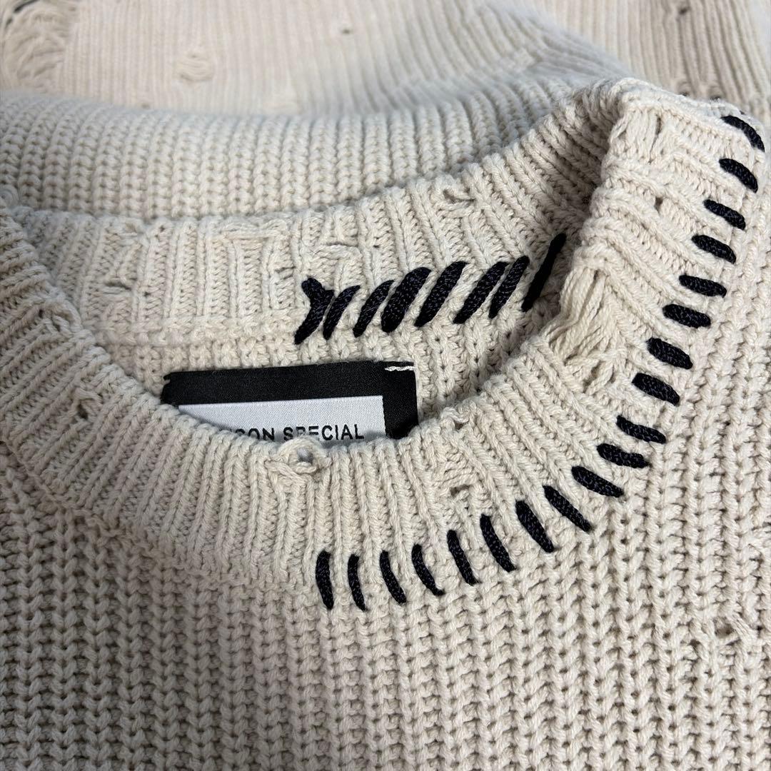 一回着！メゾンスペシャル　エンブロイニット