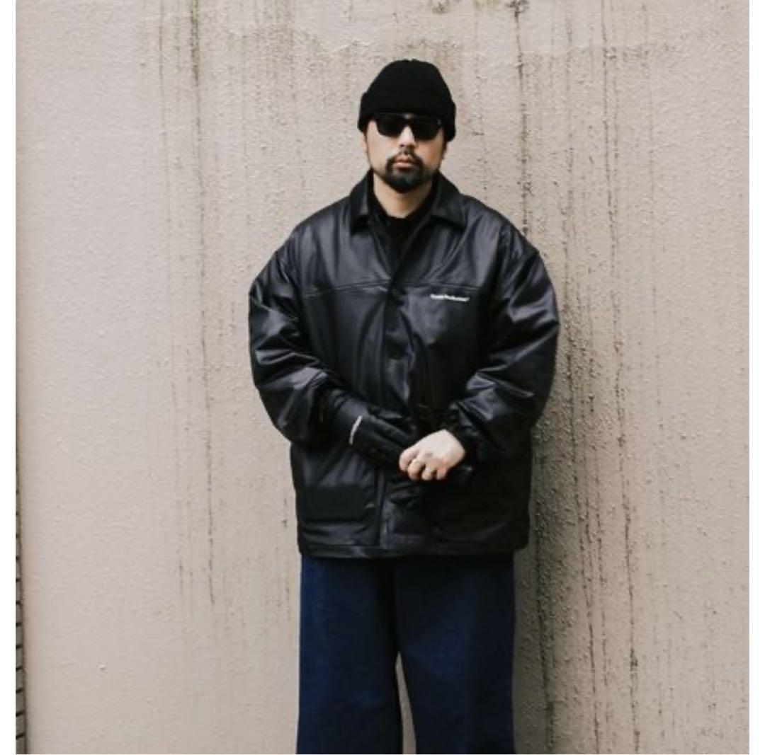 新作 COOTIE Damp Coated Satin Car Coat コート