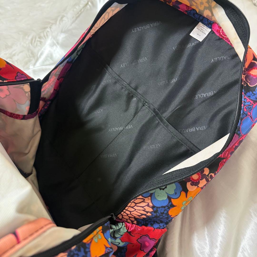 【極美品】レア Vera Bradleyフラワープリント リュック バックパック