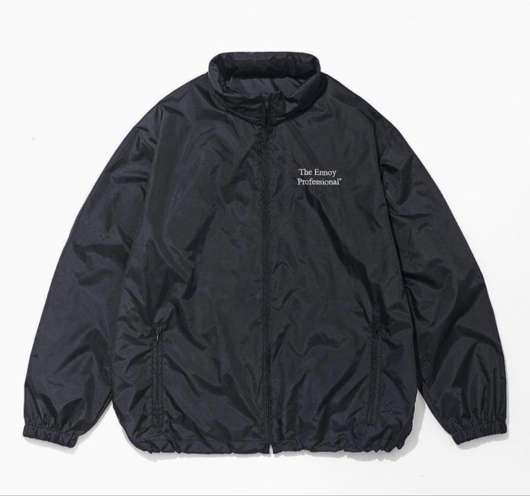 ENNOY PACKABLE NYLON JACKET Lサイズ ブラック