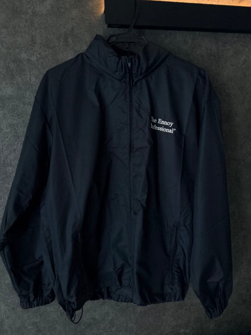 ENNOY PACKABLE NYLON JACKET Lサイズ ブラック