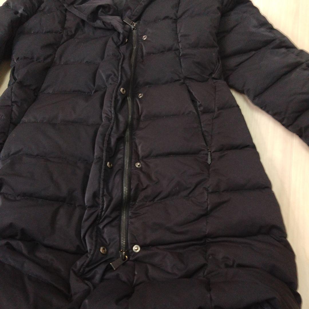 タトラス エッグレッタ ショールカラー ダウンコート ブラック Lサイズ相当