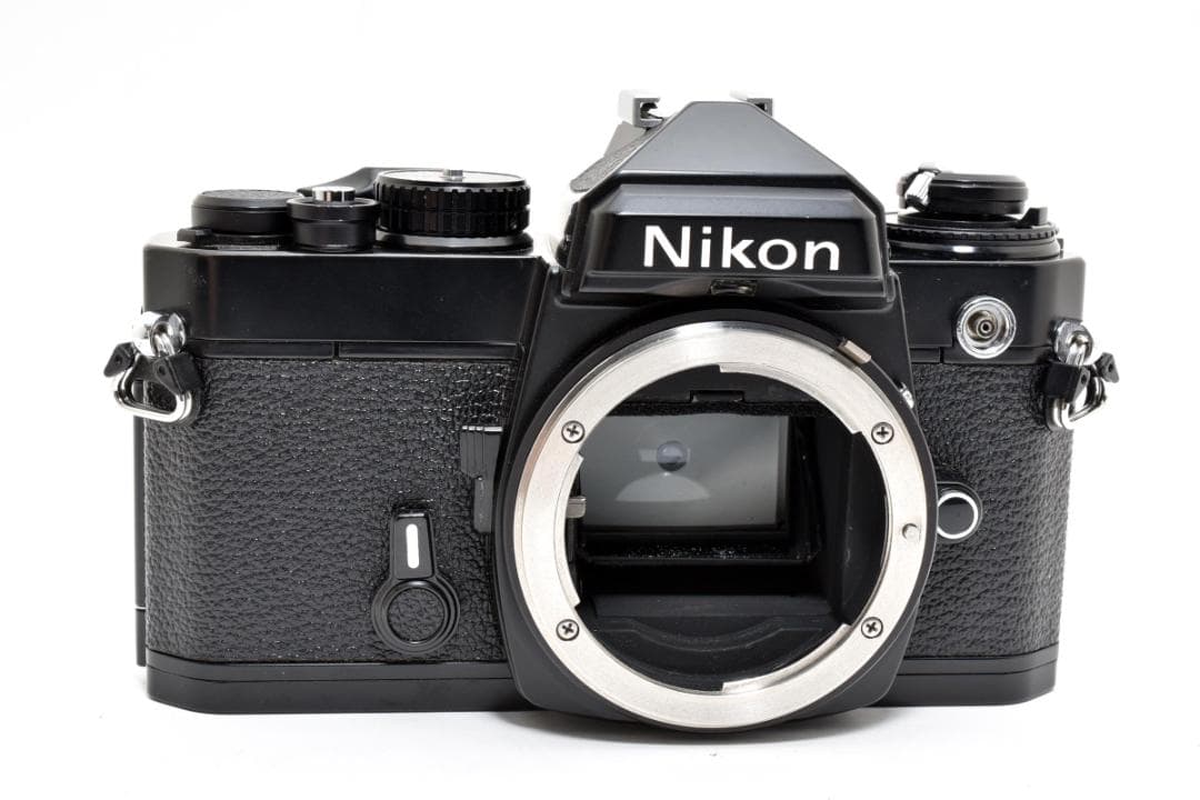 超美品 NIKON FE ブラック フィルムカメラ モルト新品交換済 H318