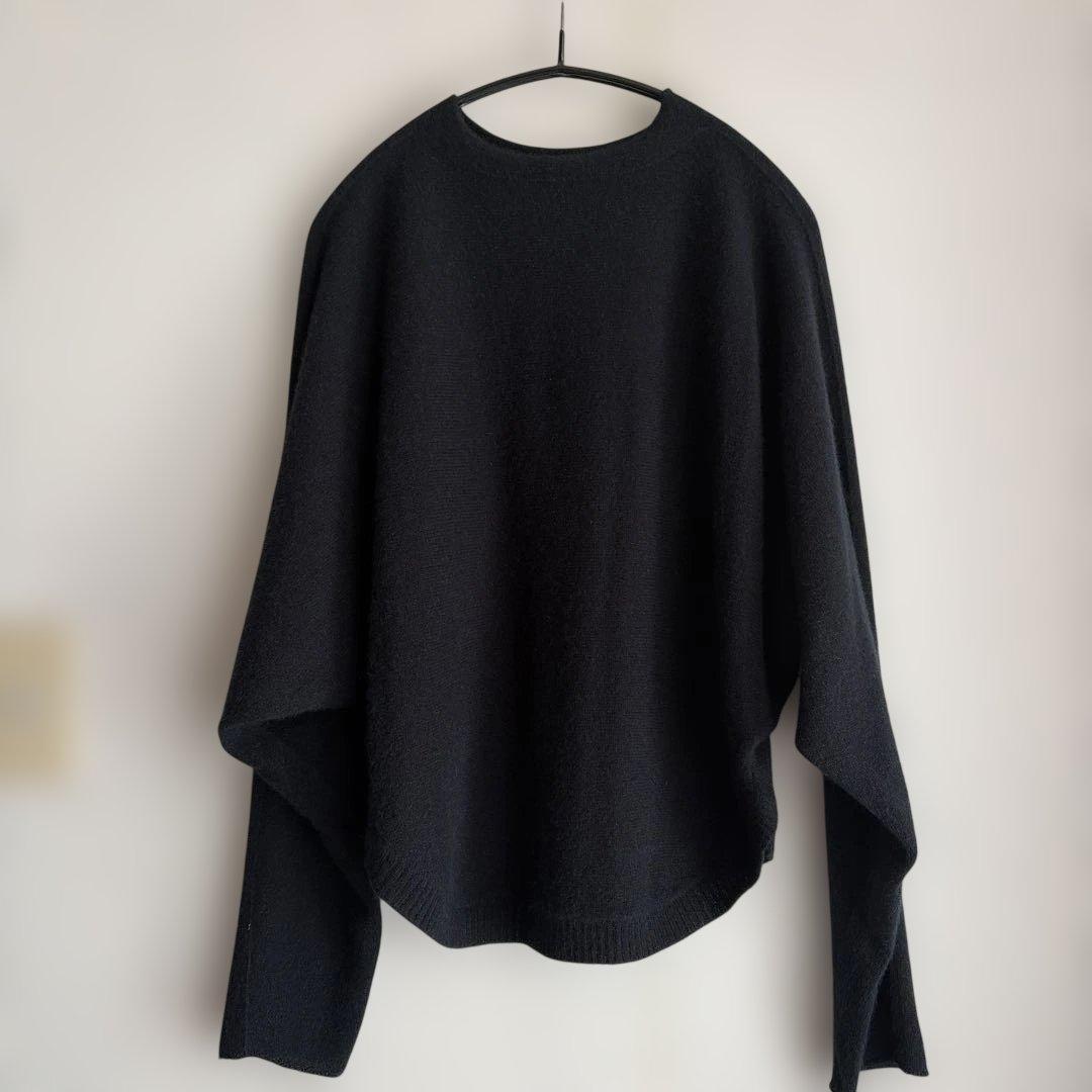 ババグーリ未使用　ポッサムカシミヤシルクのニット　手袋付き　ヨーガンレール