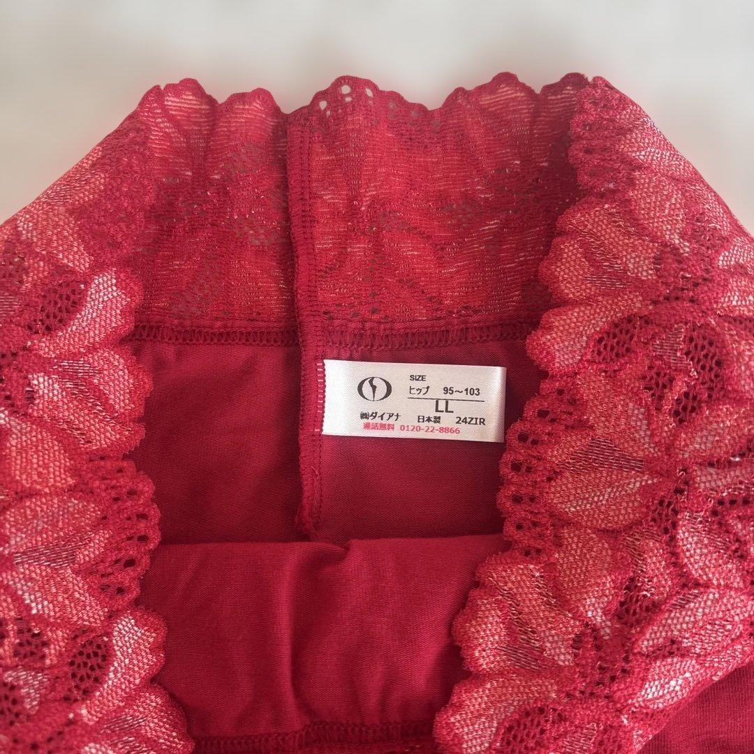 新品【ダイアナ】ショーツLLサイズ 3点セット売り　巾着袋付き