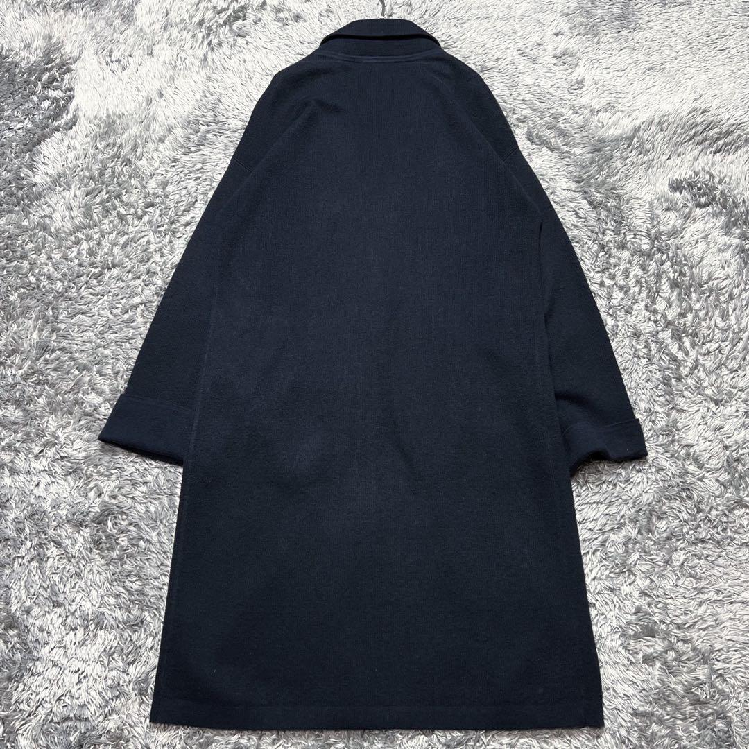 セオリー　カシミヤ ニット チェスターコート ネイビー Sサイズ 美品