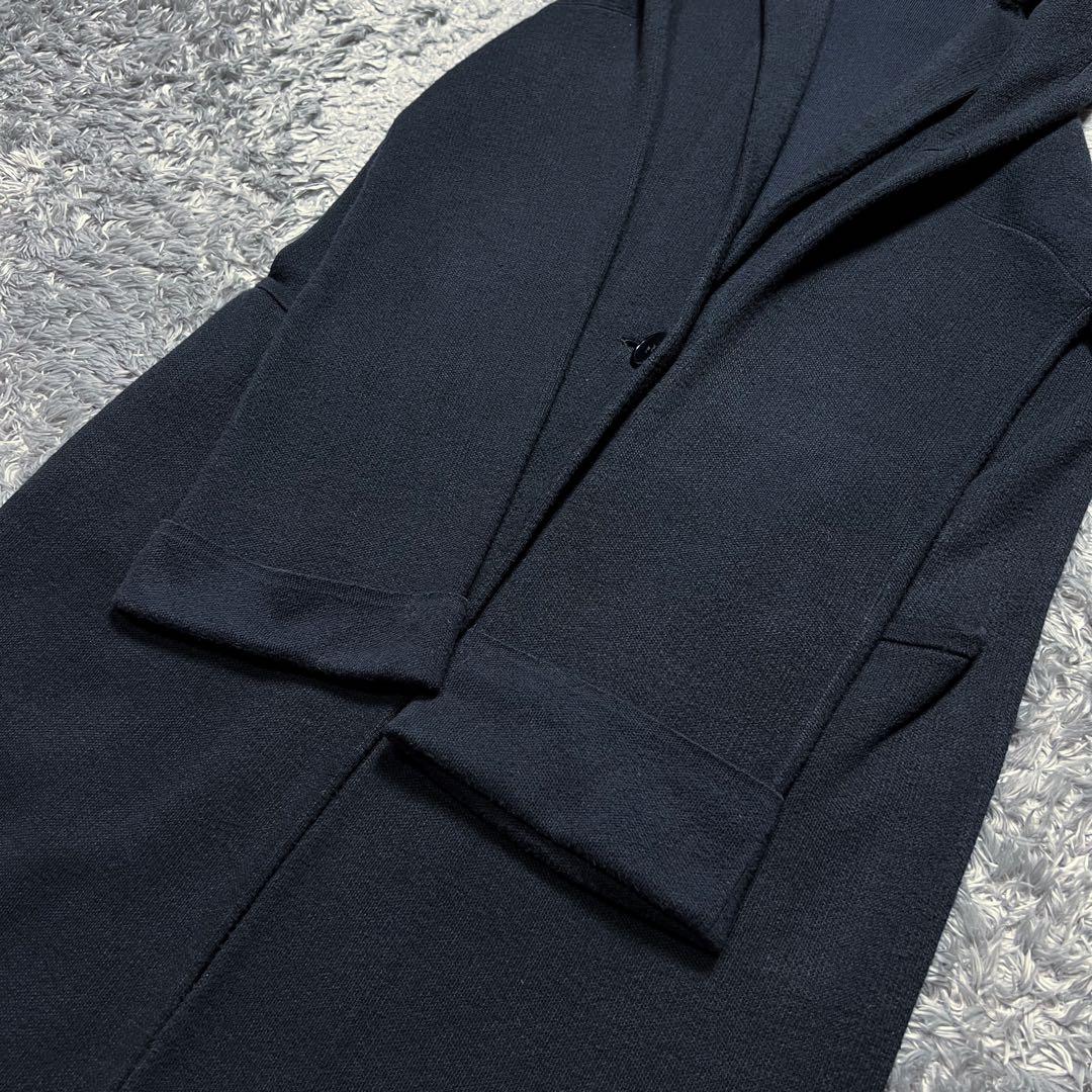 セオリー　カシミヤ ニット チェスターコート ネイビー Sサイズ 美品