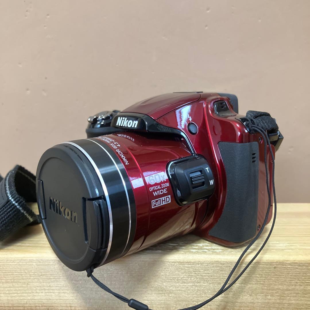 Nikon COOLPIX P600 光学60倍 コンデジ　予備バッテリー付き