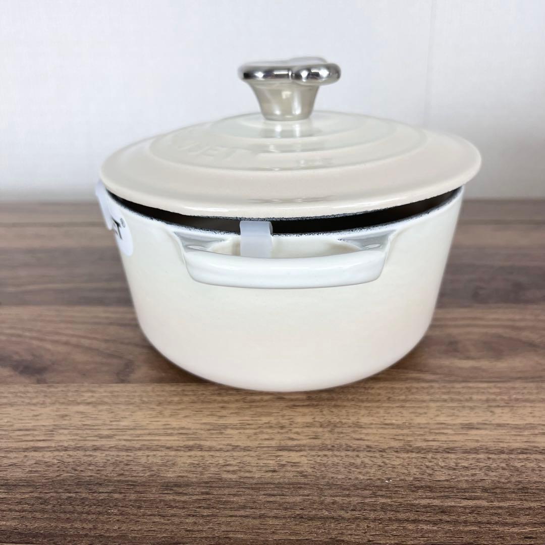 【新品未使用】LE CREUSET ココットロンド 14cm ベアーツマミ
