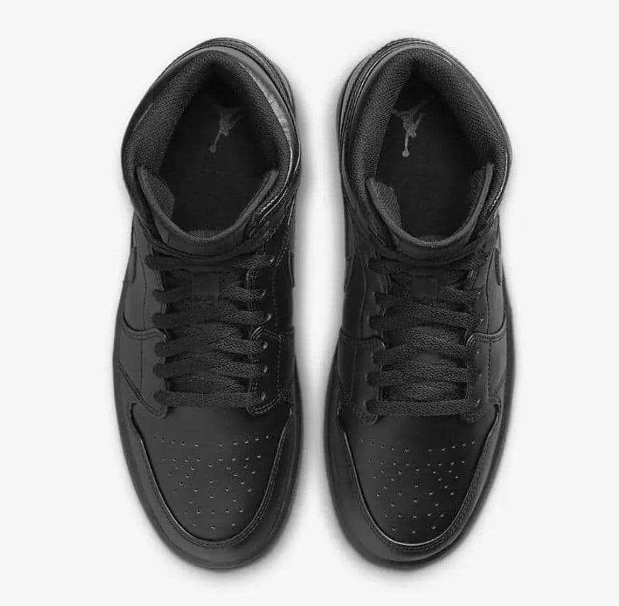 REPEZEN様用 AIR JORDAN 1 MID TRIPLE BLACK