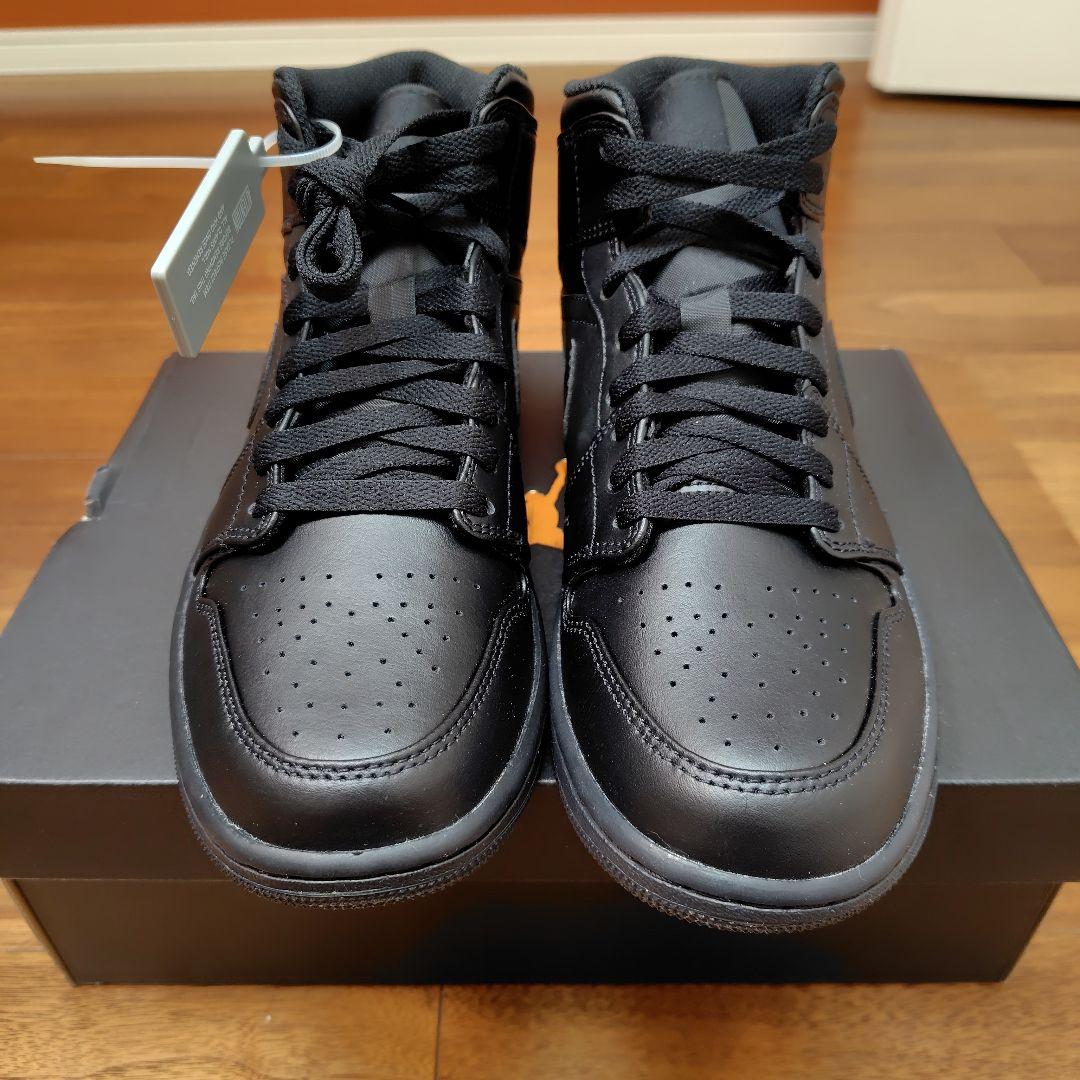 REPEZEN様用 AIR JORDAN 1 MID TRIPLE BLACK