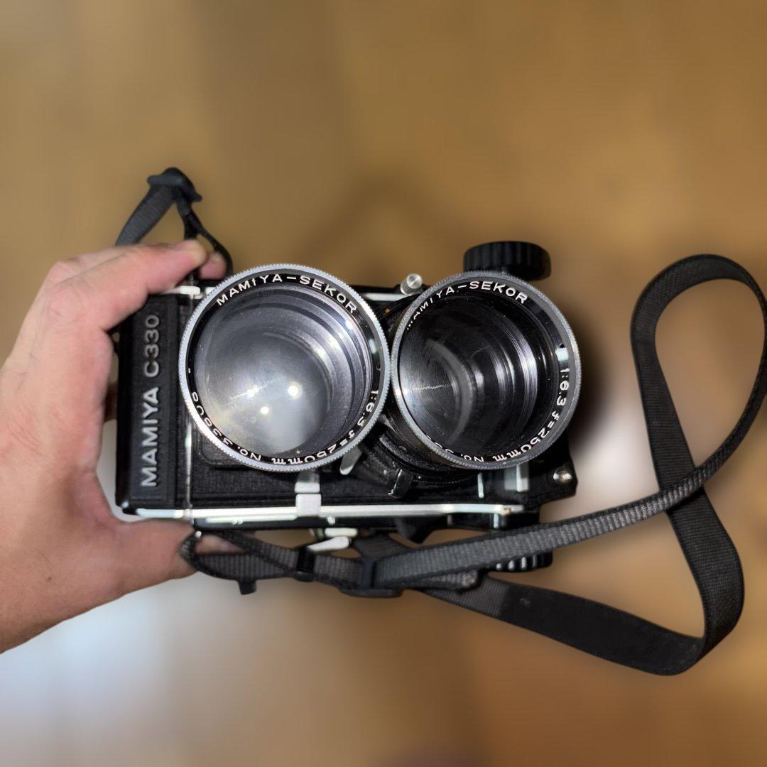 最終値下げ　Mamiya C330 プロフェッショナル　二眼レフ　レンズ付き