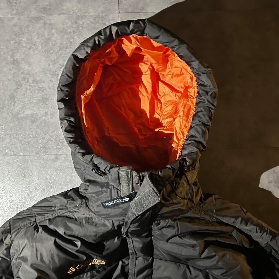 【大人気❗️】極暖！columbia 　ダウン　ダークブラウン　M