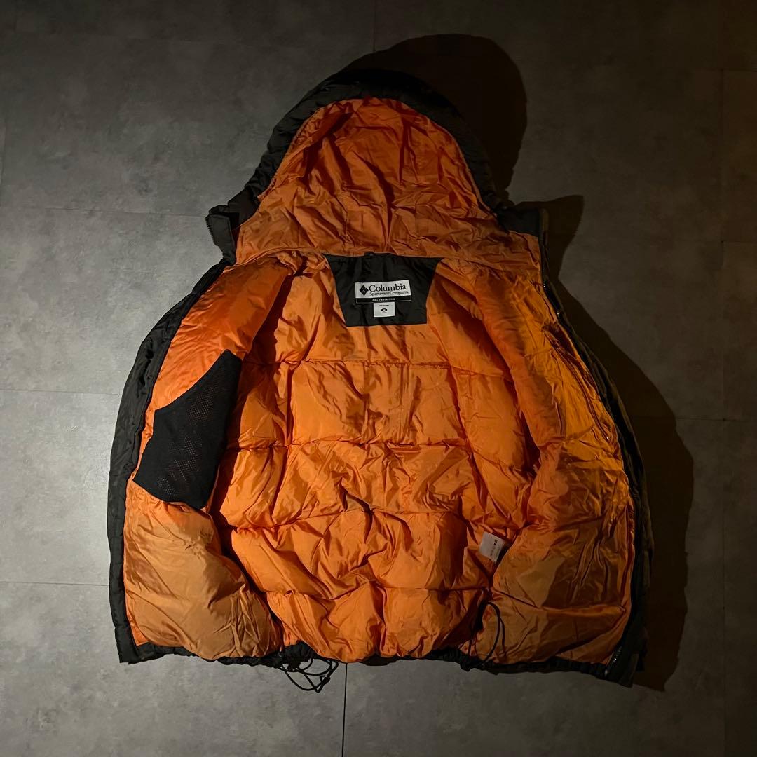 【大人気❗️】極暖！columbia 　ダウン　ダークブラウン　M