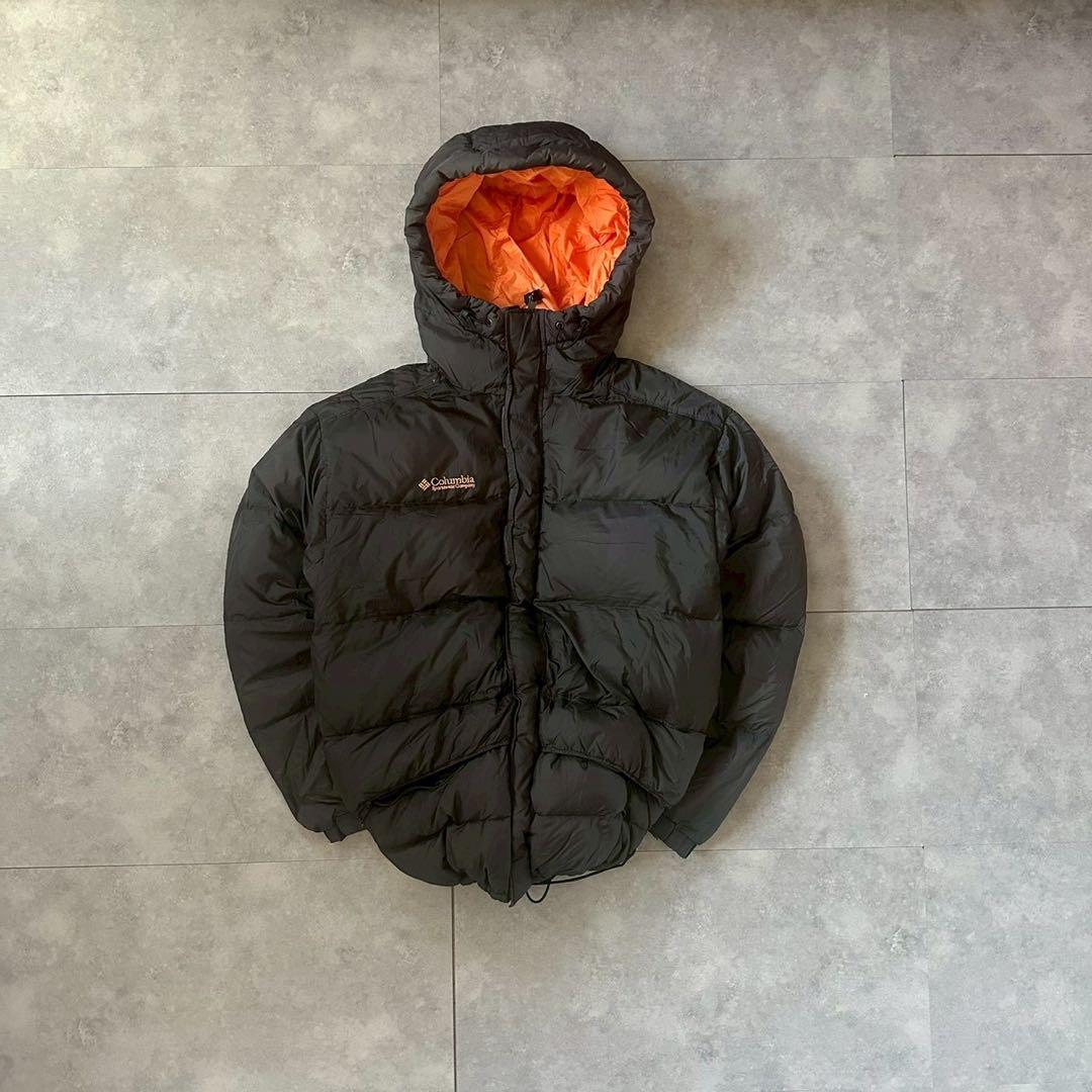 【大人気❗️】極暖！columbia 　ダウン　ダークブラウン　M