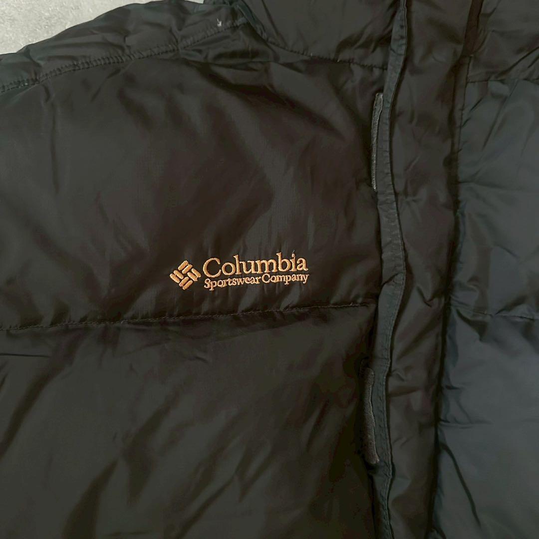 【大人気❗️】極暖！columbia 　ダウン　ダークブラウン　M