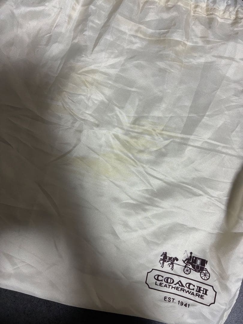 COACH コーチトンプソン ボディバッグ（オレンジ）