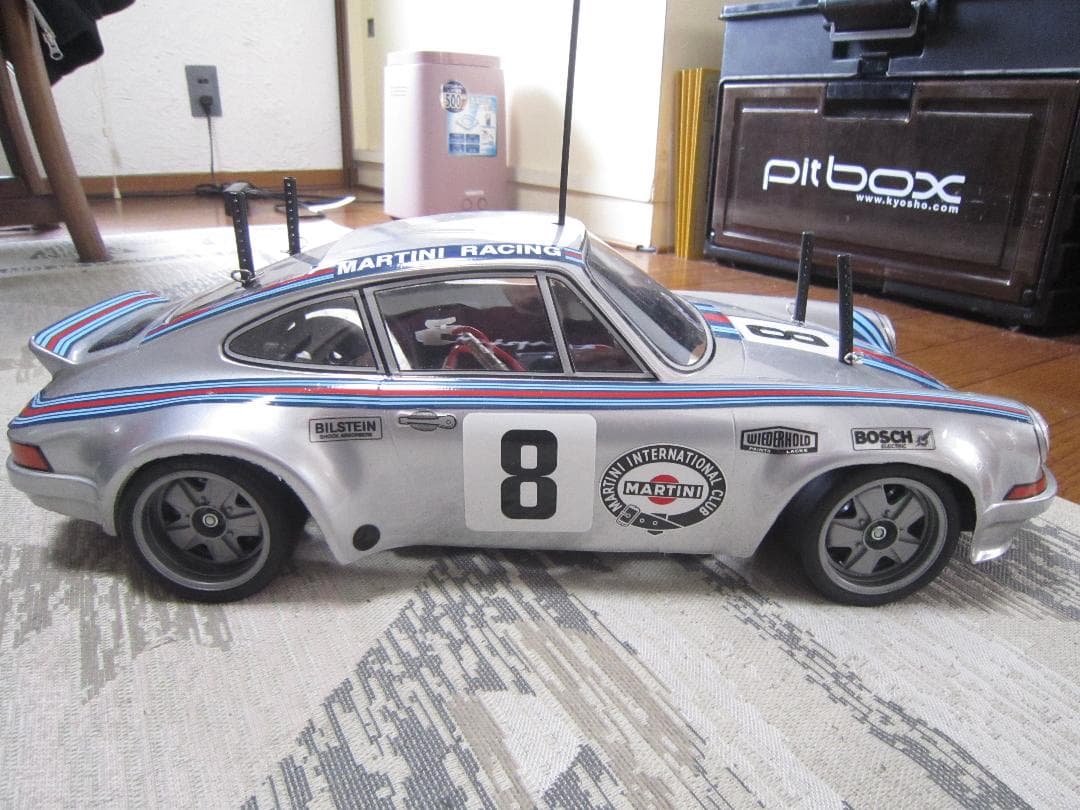 即走行 フルセット 1/10 タミヤ ポルシェ 911 カレラRSR TT02