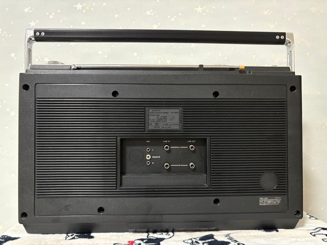ソニー ラジカセ　CF-6500 ジルバップ　動作品　レトロ