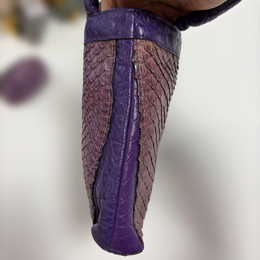 「はるさん専用〜ʕ•ᴥ•ʔ」IBIZA　美品！　パイソン　ハンドバッグとポーチ！