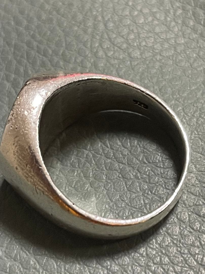 Stussy シルバー　925 LINK RING ビンテージ