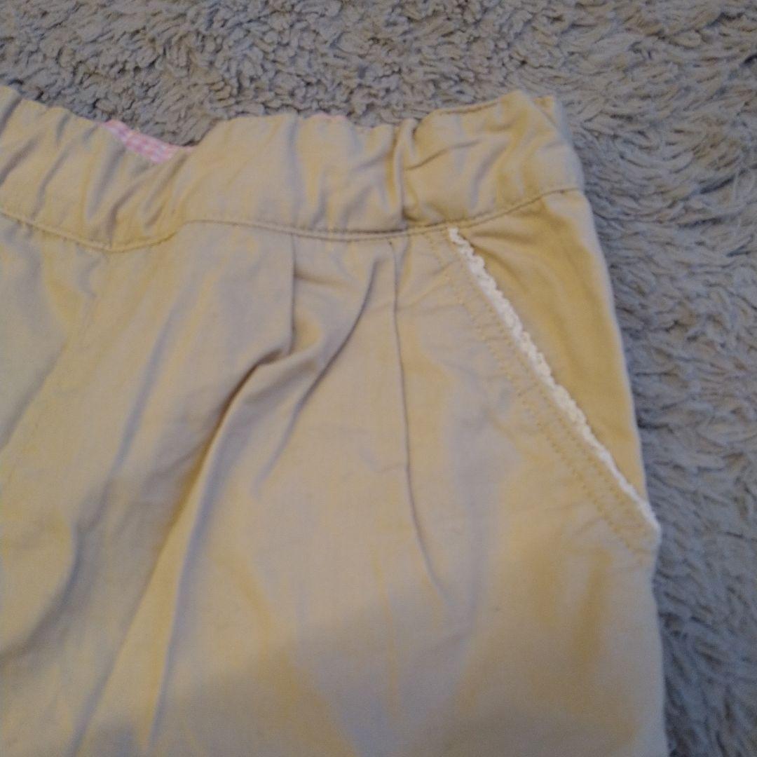 美品　ほぼ未使用　ミキハウス　パンツ　90