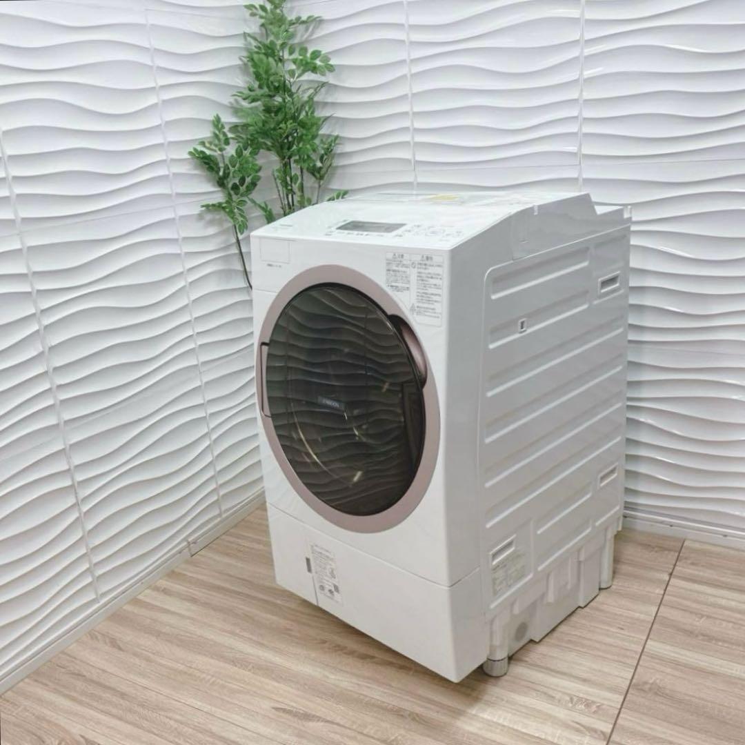 ◇大阪府 神戸市 配達無料！5ヶ月保証◇東芝◇2022年製ドラム式洗濯機12kg