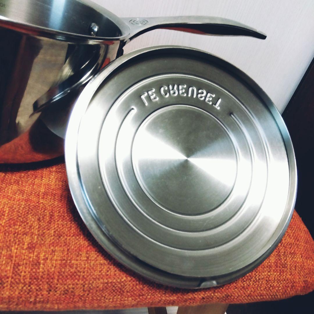 LE CREUSET 高級ステンレス　片手鍋 18cm〜　ル・クルーゼ　店舗用可
