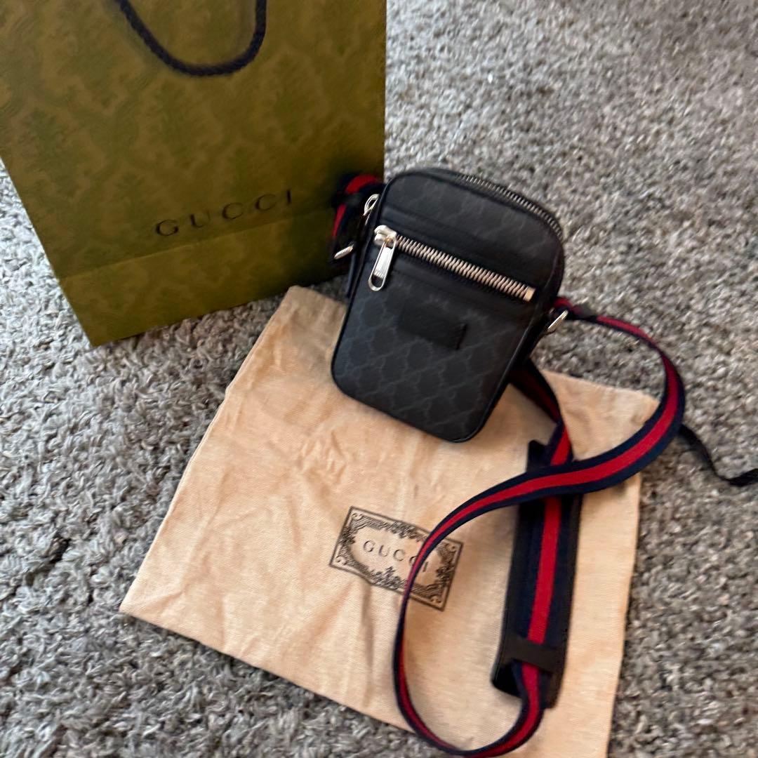 美品GUCCI GGスプリーム ショルダーバッグ