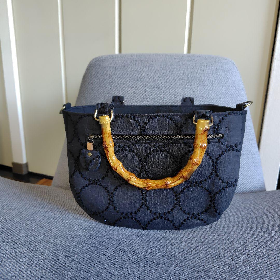 ミナペルホネンころんハンドメイドバック