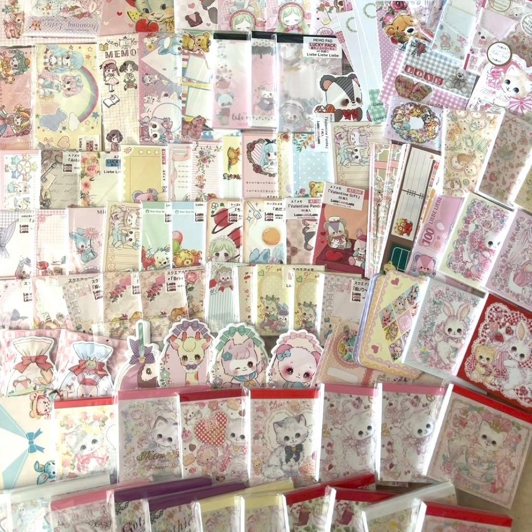 ほぼ新品未使用 アニマル系 メモ帳まとめ売り Liebe/飴ノ森ふみか 廃盤レア