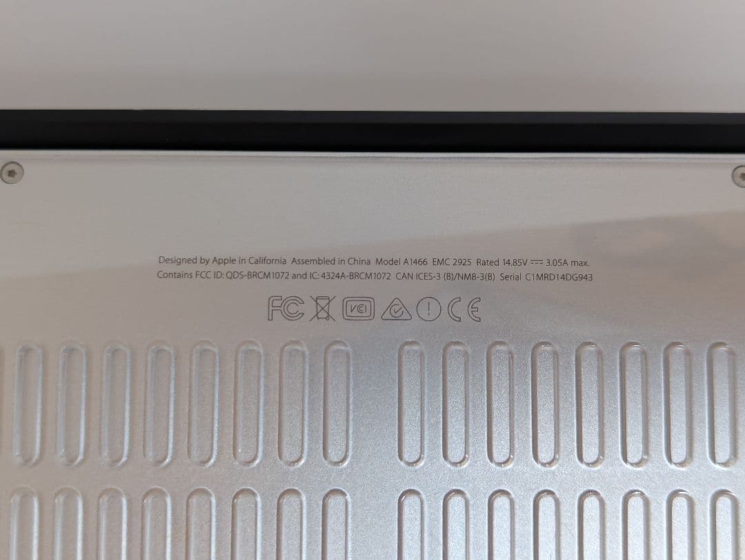 訳あり MacBook Air 13インチ 2015年 本体