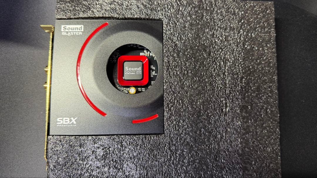 ハイレゾ対応サウンドカード Creative Sound Blaster ZxR