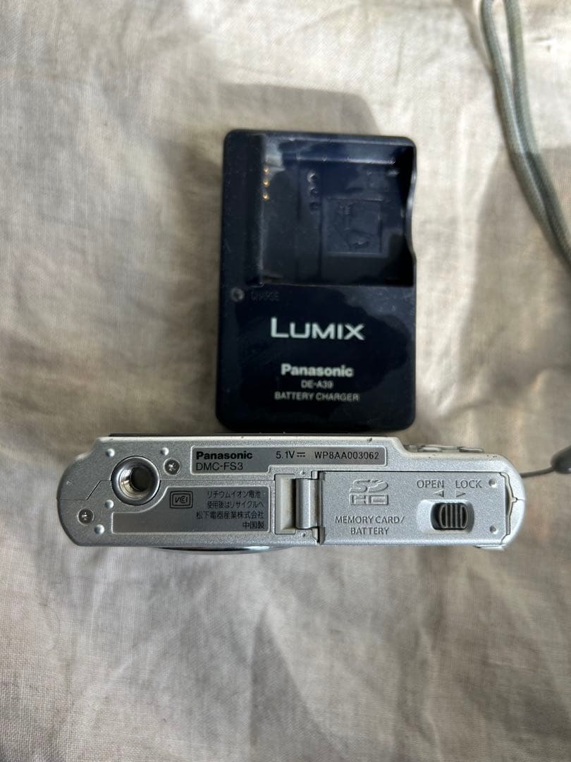 LUMIX パナソニック LUMIX DMC-FS3 動作確認済