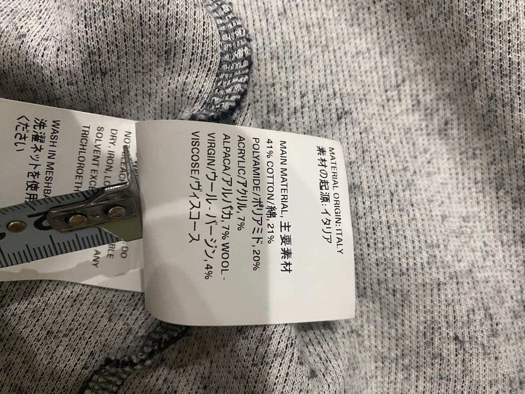 OUR LEGACY SHRUNKEN FULLZIP POLO サイズ46