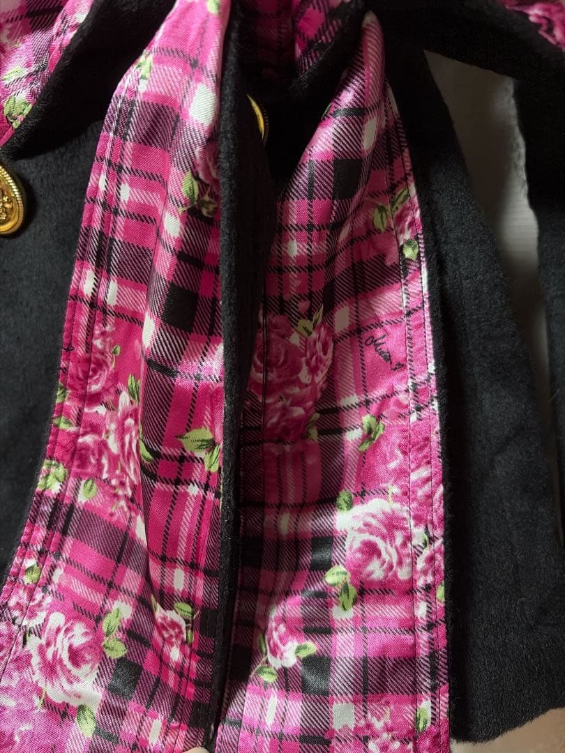 MARS新品　Sugar Gloss チェック　リボン　コート