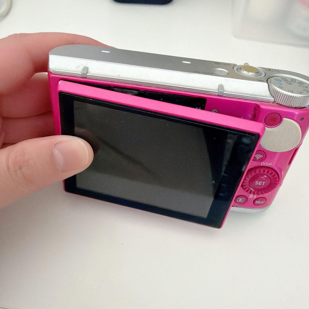 CASIO EXILIM HS デジタルカメラ　ピンク