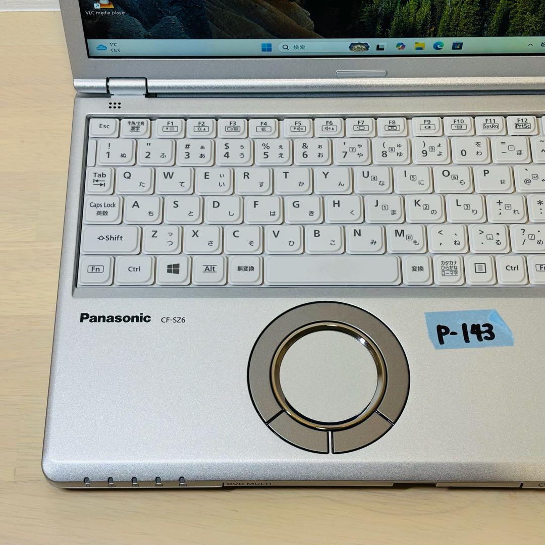 レッツノート PC Windows11 SSD DVD オフィス付き P-143