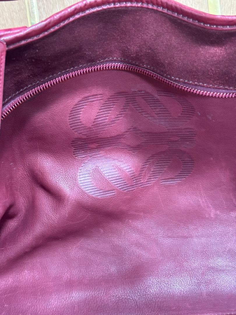 ☆ロエベ　ボストンバッグ☆ビンテージ品　26cm×13cm×58cm　YF0